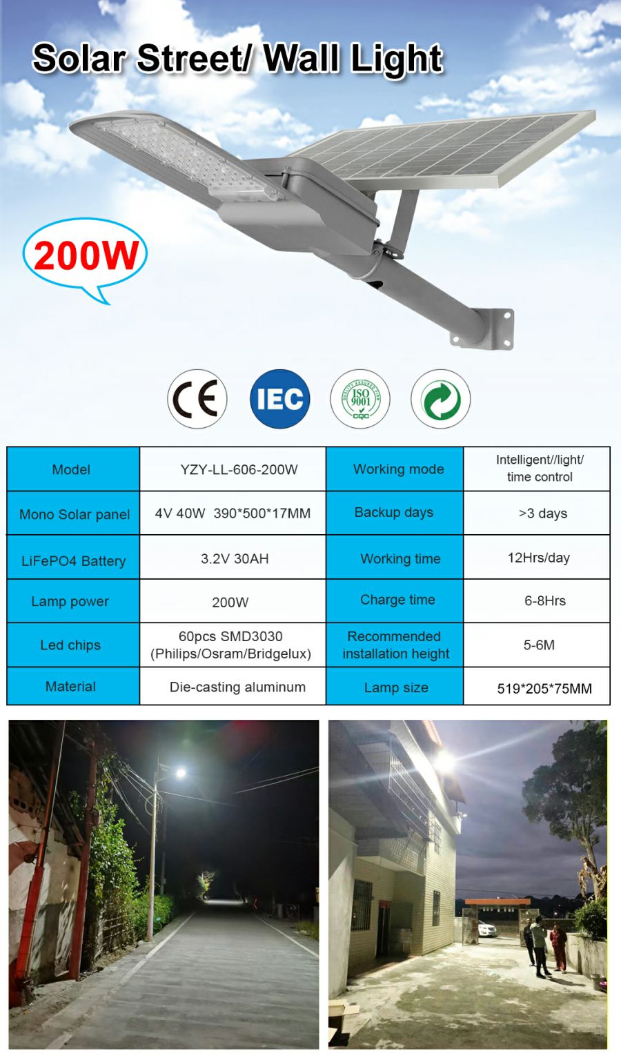 YZY-LL-606路灯